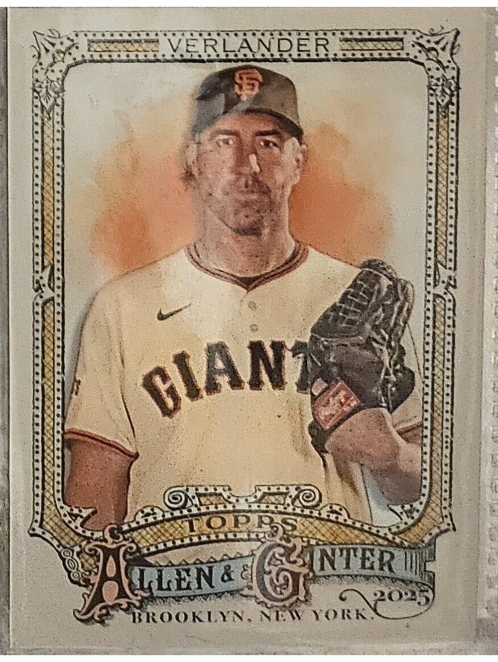 Justin Verlander 2025 Topps Allen & Ginter #66 - SF Giants